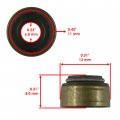 Caltric Valve Stem Seal For Polaris Sportsman 300 2008 2009 2010