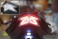 Motodynamic Integrated Sequential Led Tail Lights Clear Lens For 2013-2018 Kawasaki Ninja Zx-6r 636 2016 Z800