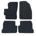 Velour Floor Mats For Mazda 3 4 Door 2004 2009 Custom Fit Front And Rear Black Carpet Liners Anti Slip All Season Full Set 