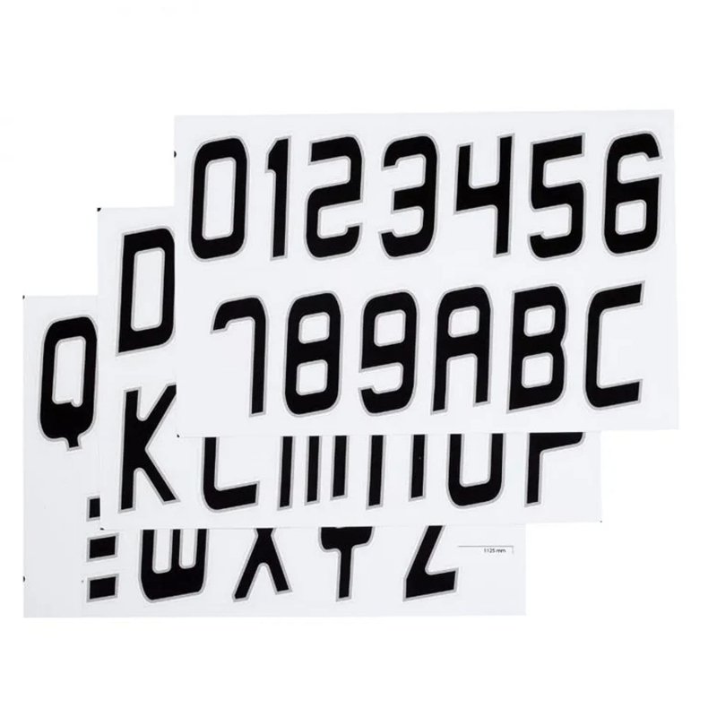 Watercraft Uv Resistant Registration Kit 295100631 Black 4 In All Compatible