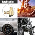 X Autohaux 2pcs 200cm Flexible Copper Rubber Tube Tire Valve Connect Pipe Deflated Air Chuck Inflator Compressor Pump Extension
