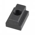 Uxcell M8 Thread T Slot Nuts Alloy Steel Black Oxide Finish Grade 8 Tapped Through T-nuts Furniture 10pcs