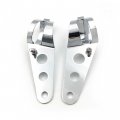 Chrome Headlight Bracket For Kawasaki Vulcan 34 To 46mmk Tubes Billet Aluminum Side Mounting Fork Brackets For Universal 