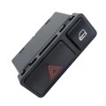 Hazard Flasher Switch For Bmw 328i 1997 1998 1999 2000 Black Plastic 6 Terminal Female Connector Replacement 61318368920 