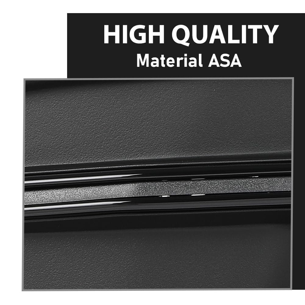 Pair Front Bumper Lower Grille Fog Light Grill Covers For Audi Q7 S-line 2016-2019 Lh Driver Rh Passenger Side 2pcs 4m0807681d