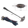 4pcs Universal Led Front Grill Lights Grids Amber Lighting Car Accessories Harness Cable