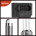 A-premium Engine Ignition Coil Pack Compatible With Porsche Cayenne 2015-2018 3 6l Macan 2015-2016 Panamera 2014-2016 0l
