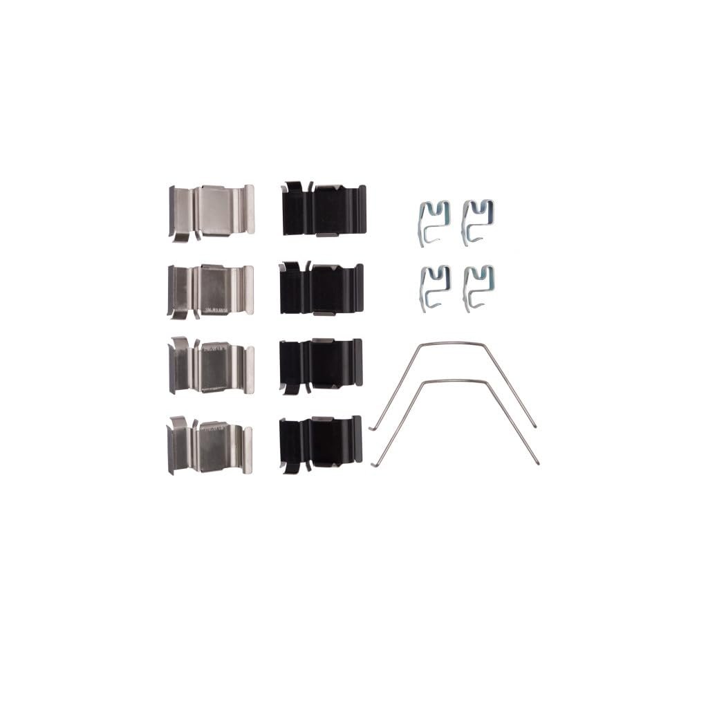 Disc Brake Hardware Set For Toyota Sequoia 2001 2007 Front Position Alx Pau Df 340 76079 Cla9 Black Standard Style