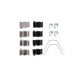 Disc Brake Hardware Set For Toyota Sequoia 2001 2007 Front Position Alx Pau Df 340 76079 Cla9 Black Standard Style 