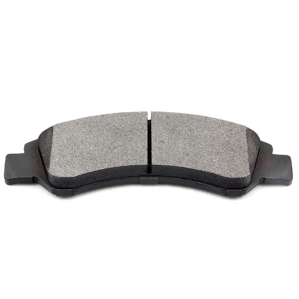 Front D1363 Semi Metal Disc Brake Pad Set For Cadillac Escalade Chevrolet Silverado 1500 Suburban Tahoe Gmc Sierra Yukon 4
