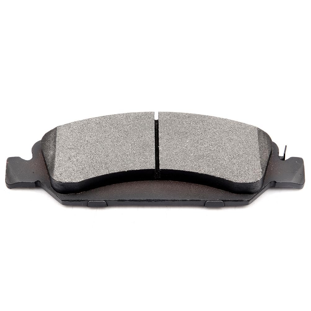 Front D1363 Semi Metal Disc Brake Pad Set For Cadillac Escalade Chevrolet Silverado 1500 Suburban Tahoe Gmc Sierra Yukon 4