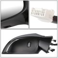 Lx1321160 Oe Style Right Side Mirror Manual Folding Power Adjust Heated Glass Turn Signal Memory Blind Spot Detection Puddle