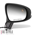 Lx1321160 Oe Style Right Side Mirror Manual Folding Power Adjust Heated Glass Turn Signal Memory Blind Spot Detection Puddle