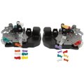 Front Left Right Side Door Lock Actuator For Dodge Ram 1500 2500 3500 4500 5500 2003 To 2010 Latch Replace 931 636 637 