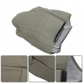 Labwork Front Driver And Passenger Side Bottom Top Lean Back Gray Artificial Leather Seat Cover Replacement For 2002-2007 F250