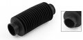 Uxcell 3cm X 30cm Round Flexible Tube Machine Tool Ball Screw Cover Black