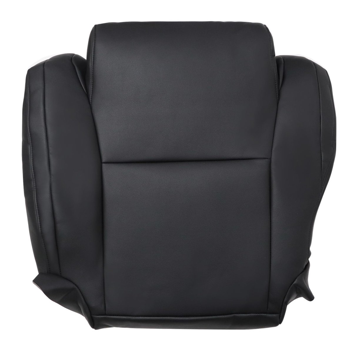 Driver Side Bottom Replacement Leather Seat Cover Black For Toyota Tundra Sequoia 2007 2008 2009 2010 2011 2012 2013 Interior