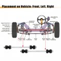 X Autohaux 2pcs Front Sway Bar Links K7275 Suspension Stabilizer Link Kit Ford Explorer 1995-2010 For Mercury Mountaineer
