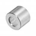 Uxcell 20pcs Aluminum Spacer 5mm Bore 10mm Od 8mm Length Screw Standoff Bushing Plain Finish Round For M5 Screws Bolts And Rods