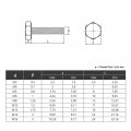 Seroni 5-20pcs Nylon Hex Head Screws White Plastic Hexagon Bolts Screw M3 M4 M5 M6 Color 10pcs Size M4x10mm
