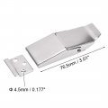 Uxcell 3 01-inch Sus304 Stainless Steel Concealed Draw Toggle Latch Clamp For Case Toolbox Cleaner