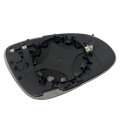 Spieg Driver Side Mirror Glass Replacement For Vw Volkswagen Jetta 2005-2010 Heated W Back Plate Lh