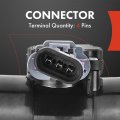 A-premium Mass Air Flow Sensor Meter Assembly W 3pins Fits Ohv 6 8cyl 4 3 5 0 7 Compatible With Cadillac Chevy Gmc Fits C K