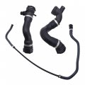 Lower Upper Radiator Coolant Hose With Vent Line Set Replacement For 325i 328i 330i 17127531579 17127531581 17127618510