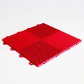 Blocktile B2us4330 Deck And Patio Flooring Interlocking Tiles Perforated Pack Red 30-pack 