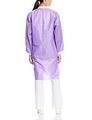 Valumax 3560ppl Easy Breathe Cool And Strong No-wrinkle Professional Disposable Sms Knee Length Lab Coat Purple L Pack Of 10 