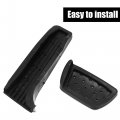 X Autohaux 1 Set Anti Slip No Drilling Aluminum Alloy Brake And Gas Accelerator Pedal Covers Foot Pads For Toyota Rav4 Avalon