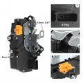 Acropix Front Left Door Latch Lock Actuator Replacement Fit For Chevrolet Cobalt Pack Of 1 Black Silver Tone