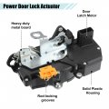 Acropix Front Left Door Latch Lock Actuator Replacement Fit For Chevrolet Cobalt Pack Of 1 Black Silver Tone