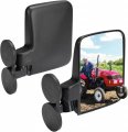 Sunpie Magnetic Tractor Mirrors For John Degree Kubota Mahindra Lawn Mover Universal Side View Rearview 2 Packs 