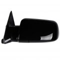 Ocpty Black Driver Side View Mirror Smooth With Manual Adjustment Fold Non-heated Compatible For 1988-1998 Chevrolet C1500