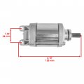 Caltric Starter Motor Compatible With Kawasaki Kfx450r Ksf450-b Atv 21163-0033 2008 2009 2010-2014
