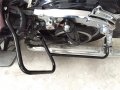 Httmt- Us-tghd-sg04-bk- Saddlebag Guard Brackets Crash Bars Supports Compatible With H-d Touring Flhx Flhr 14-19