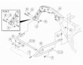 Httmt- Us-tghd-sg04-bk- Saddlebag Guard Brackets Crash Bars Supports Compatible With H-d Touring Flhx Flhr 14-19