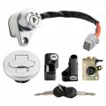 Topteng Ignition Switch Fuel Cap Seat Lock Set For Suzuki Intruder M1500 Vz1500 2009-2010 Boulevard M90 2017-2019 37000-40831