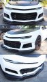 Cuztom Tuning Fits For 2016-2019 Chevy Camaro Ls Lt Ss Zl1 Chrome Black Bumper Folding Ring Screw On Type Tow Hook