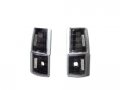 R L Racing Black Clear Parking Corner Lights Signal Lamps K2 For 1994-2000 Gmc C10 Ck C K Pickup Suv 