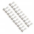 Uxcell 3-in-1 Furniture Connecting Kit 13mm Od Cam Fitting M6x25mm Dowel Screws 10 7mm Pre-inserted Nut 20 Sets