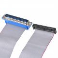 Uxcell Idc Wire Flat Ribbon Cable Db37 Male To Fc-40 Female Connector 2 54mm Pitch 20cm Length