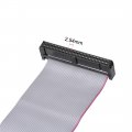 Uxcell Idc Wire Flat Ribbon Cable Db37 Male To Fc-40 Female Connector 2 54mm Pitch 20cm Length