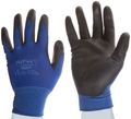 Ansell Hyflex 11-618 Nylon Light Duty Multi-purpose Glove With Knitwrist Abrasion Cut Resistant Size 9 Blue Pack Of 12 Pair 