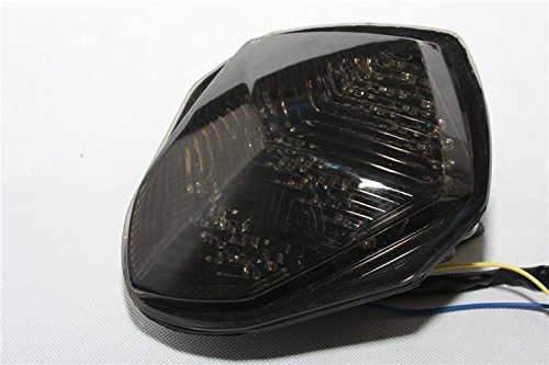 Led Tail Brake Light And Turn Signals For Suzuki Gsxr1000 2003 2004 Smoke Lens Integrated Rear Assembly 12v Waterproof Abs
