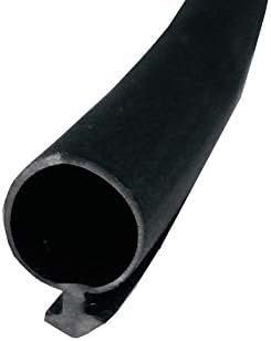 Automotive Black Silicone Bulb Type Gasket 7 16 Dia 3 Backing 15 Ft