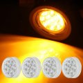 Ocpty 13led Side Marker Light 4pcs Yellow Trailer Lamps Fit For Boats Truck Pickups Lorry Van Caravan Waterproof Lights