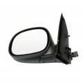 Black Left Side Mirror Fit For 2004d For F-150 Heritage Smooth Glass Manual Folding Signal 