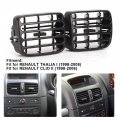 Air Vent Fan Ford Escape Qiilu 1 Pair Car Ac Grills Dashboard Grille Condition Frame Fit For Renault Clio Mk2 1998-2006